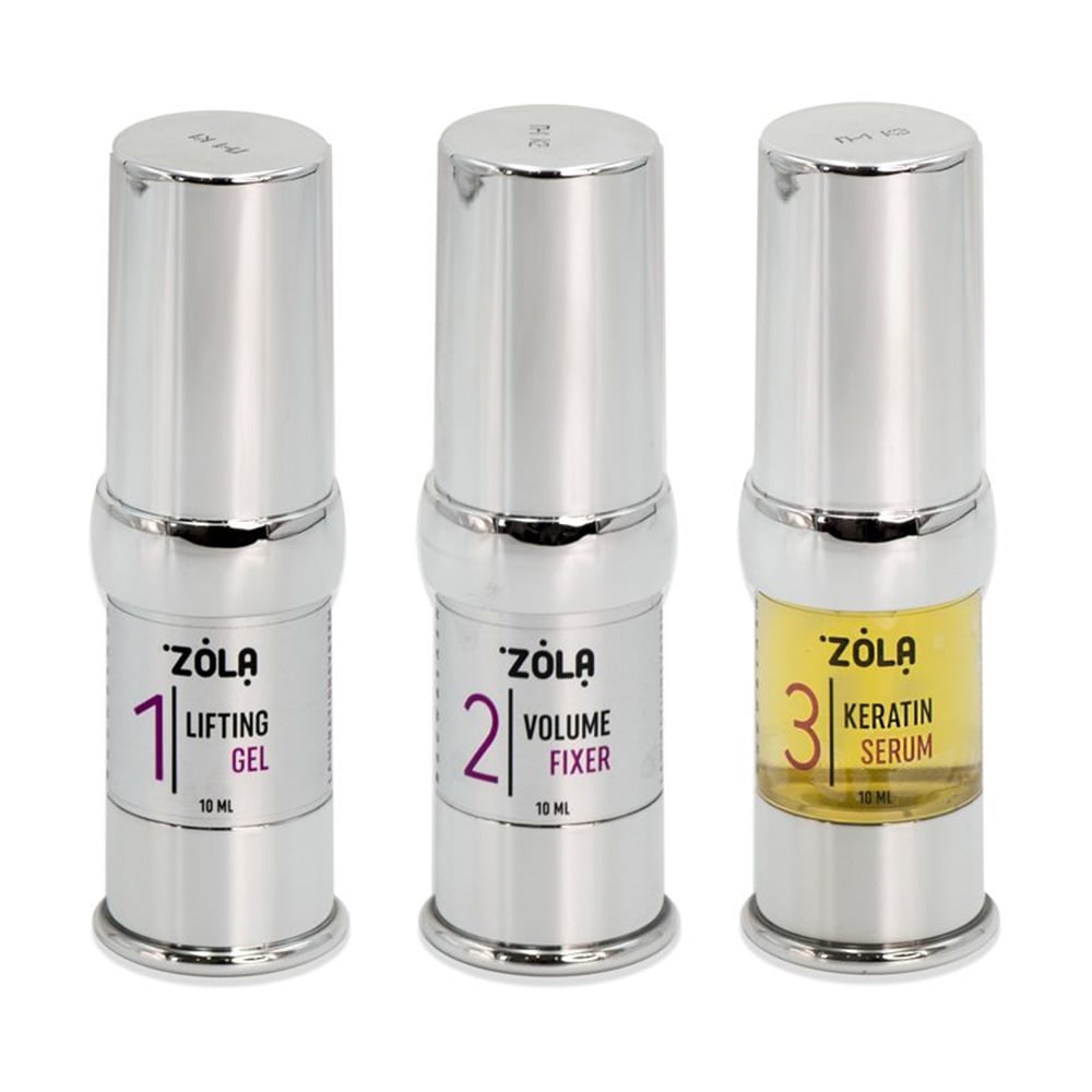Набір для ламінування брів та вій Zola Brow &amp; Lash Lamination System, 3 продукти